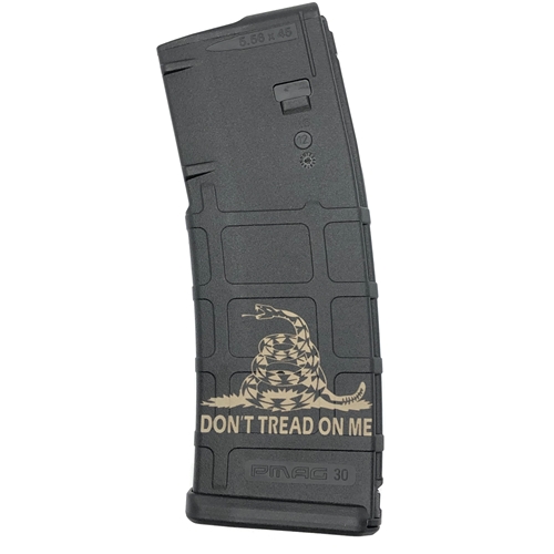 'Don't Tread On Me' Lasered 30-Round PMag