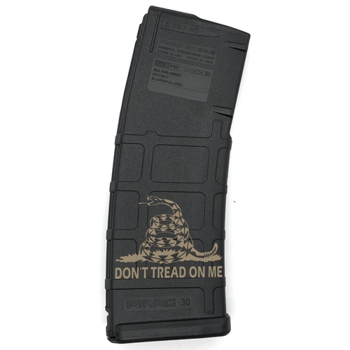 'Don't Tread On Me' Lasered 30-Round PMag