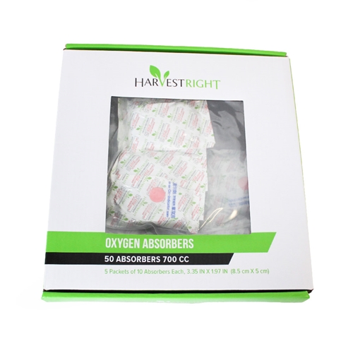 700 CC Oxygen Absorbers - 50 Pack