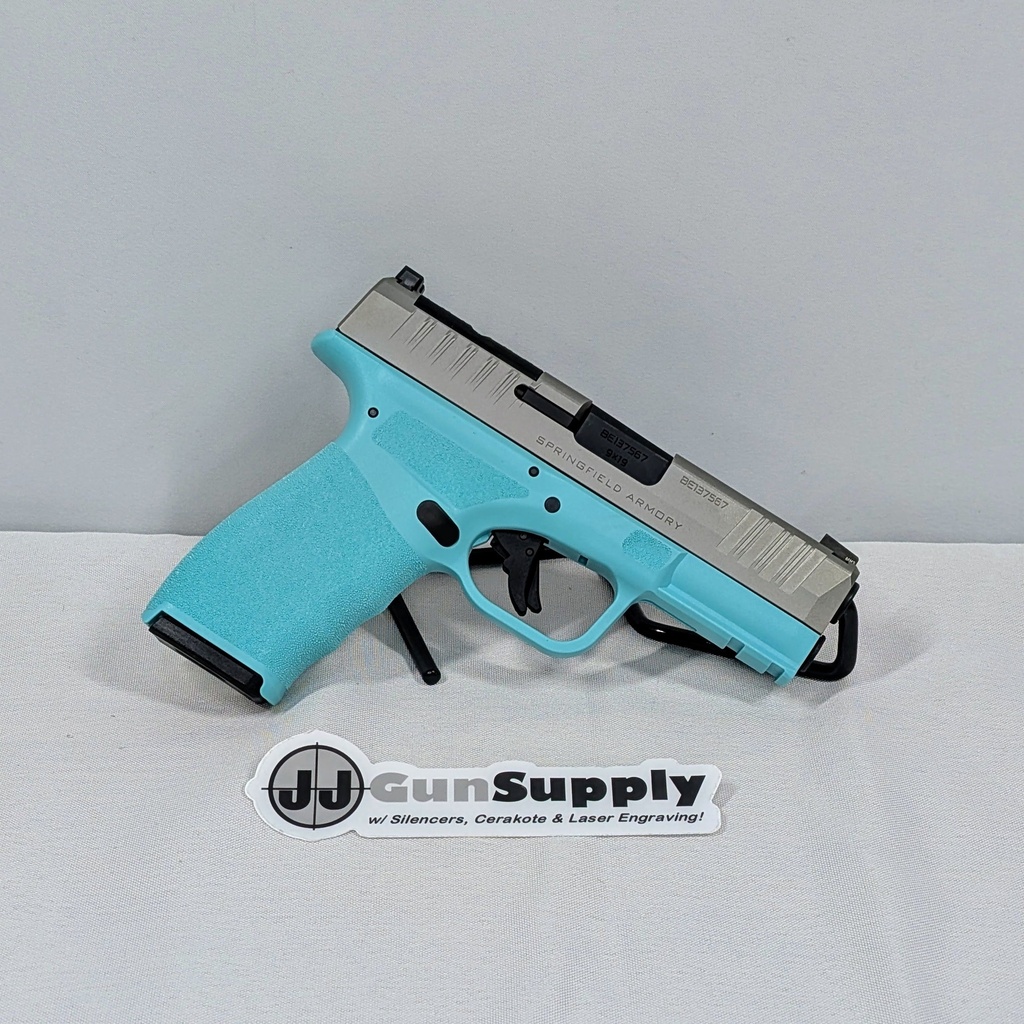 Springfield Armory Hellcat Pro OSP Robin's Egg Blue 15/17 Round 9mm - Gear Up