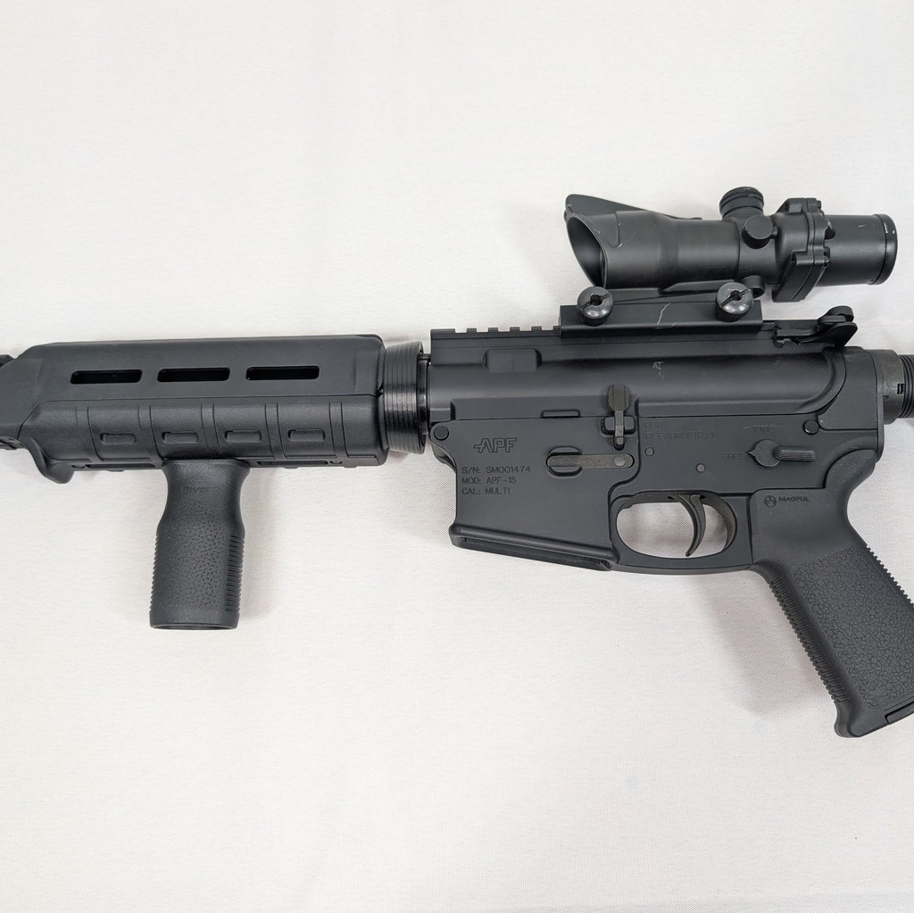 **USED** Alex Pro Firearms APF-15 5.56mm w/ Scope