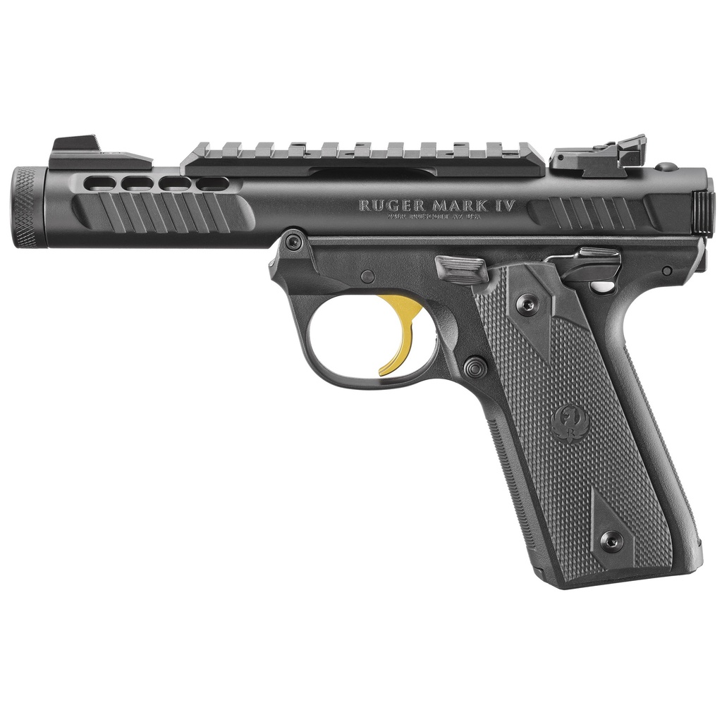 Ruger MK IV Lite 22LR 4.4" Black 