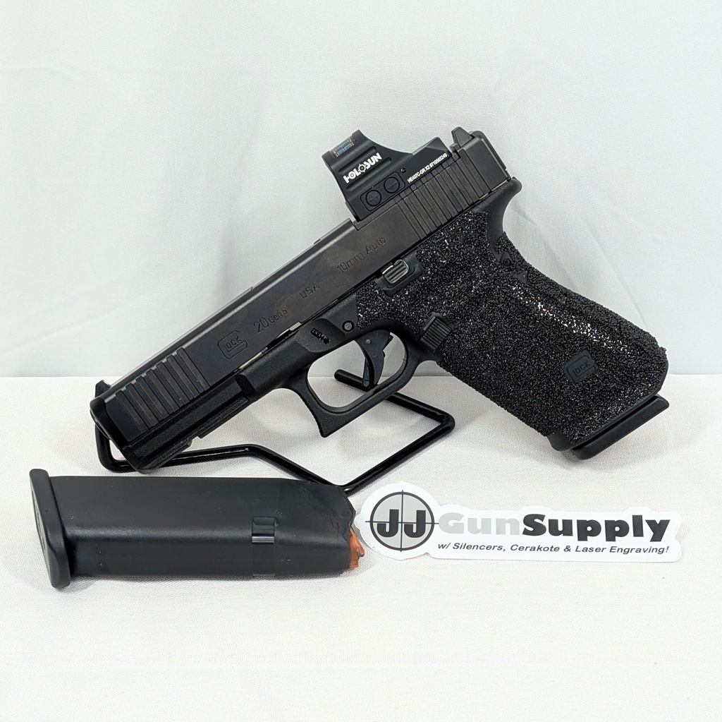**USED** Glock 20 Gen 5 10mm w/Holosun 407C Green and 2 Magazines