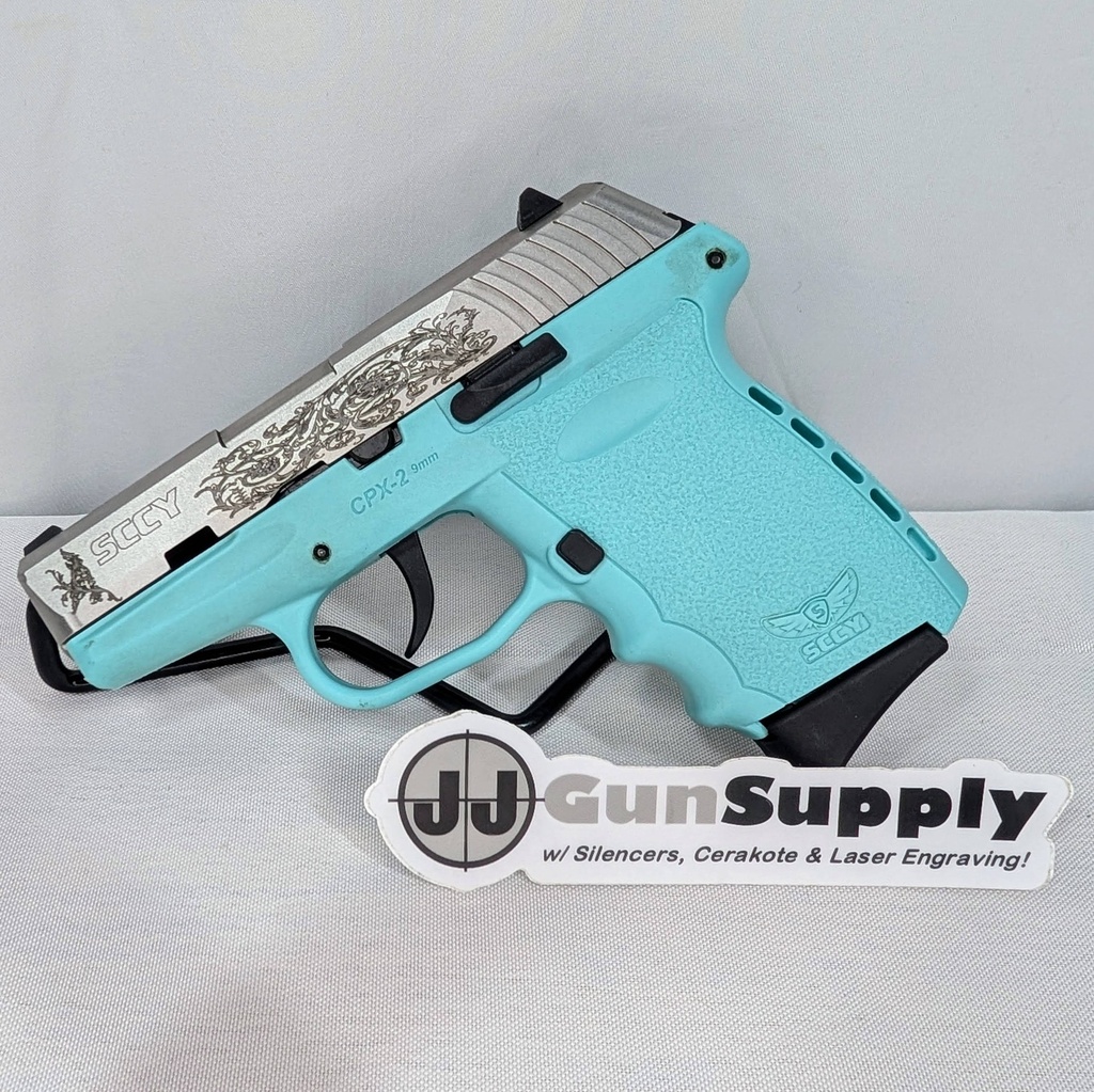 **USED** SCCY CPX-2 9mm - Teal