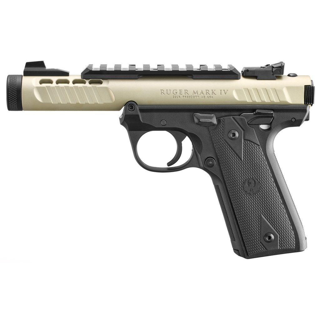 Ruger MK IV Lite 22LR 4.4" Champagne