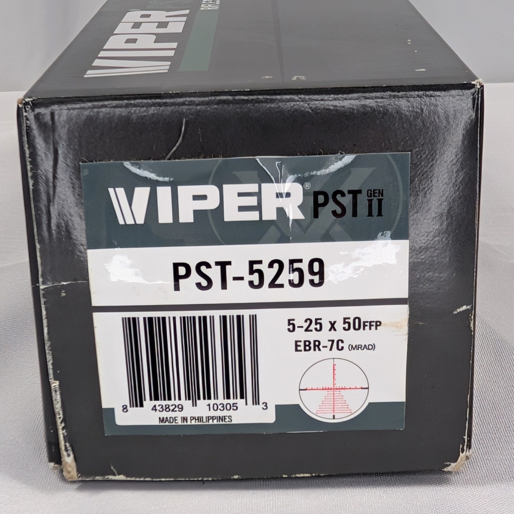 **USED** Vortex Viper PST 5-25x50 FFP MRAD