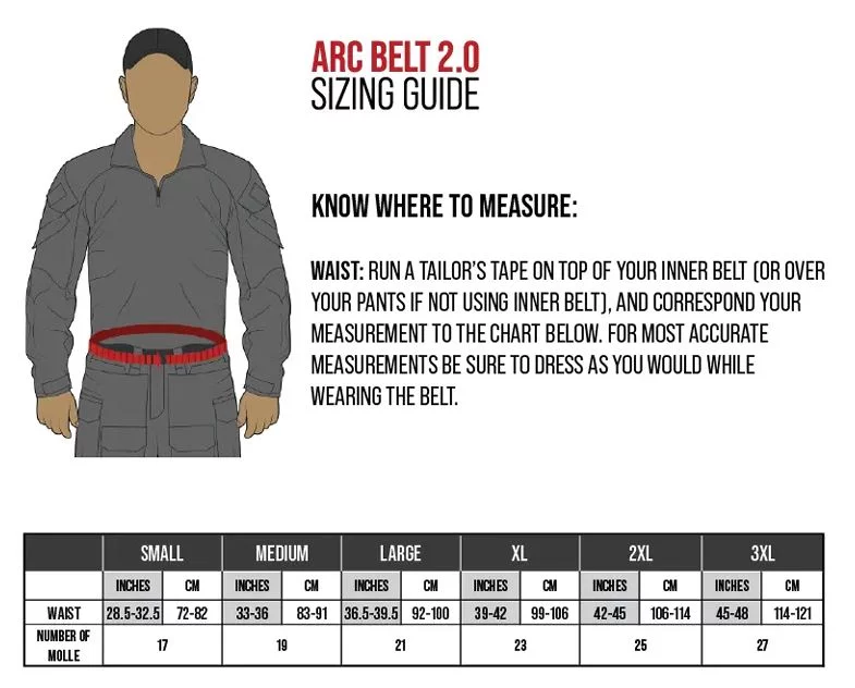 HRT ARC Belt 2.0 Medium - Ranger Green