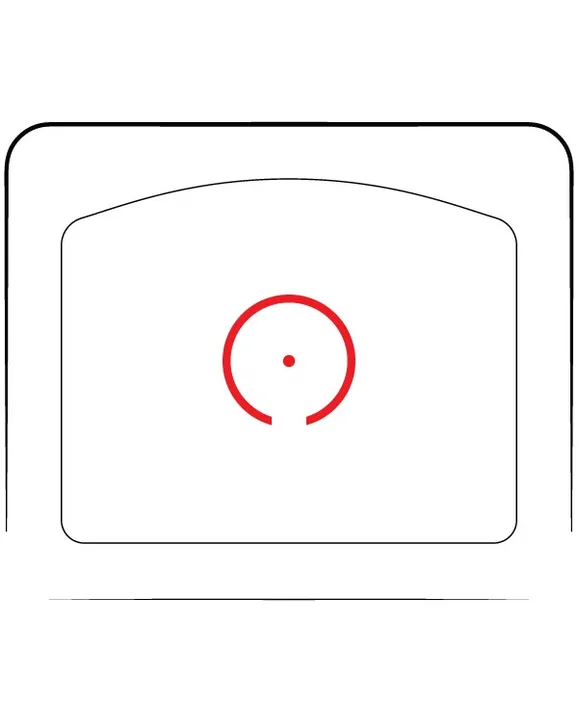 Vortex Defender CCW Enclosed Solar Micro Red Dot Multi-Reticle