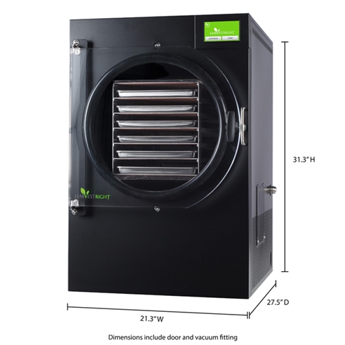 Pro Large Freeze Dryer 6 Tray Starter Kit Bundle - Black