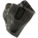 Mini Scabbard Belt Holster, LH for Glock 26, 27, 33 - Black