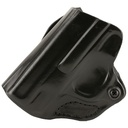 DeSantis Mini Scabbard Belt Holster, LH for S&W M&P Shield 9/40 - Black