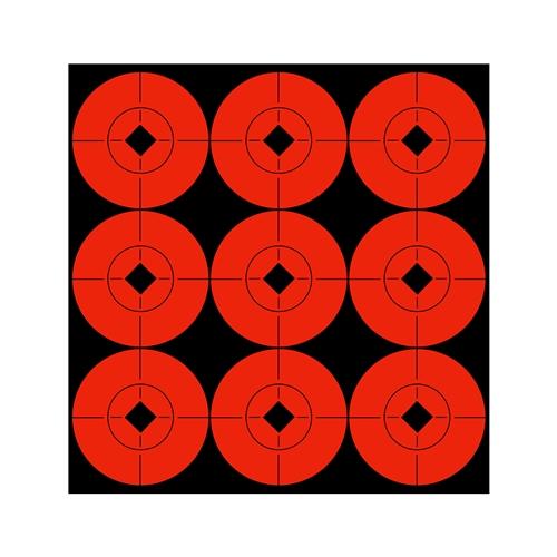 Birchwood Casey 2" Target Spots - 90 Pack