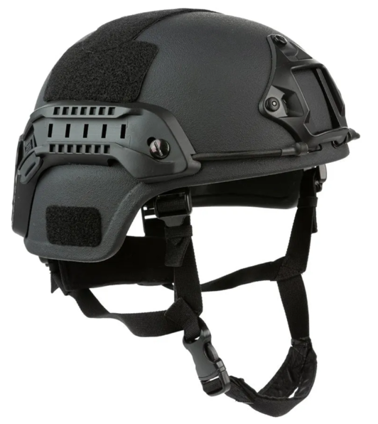 Honos Level IIIA MICH Helmet - Large, Black