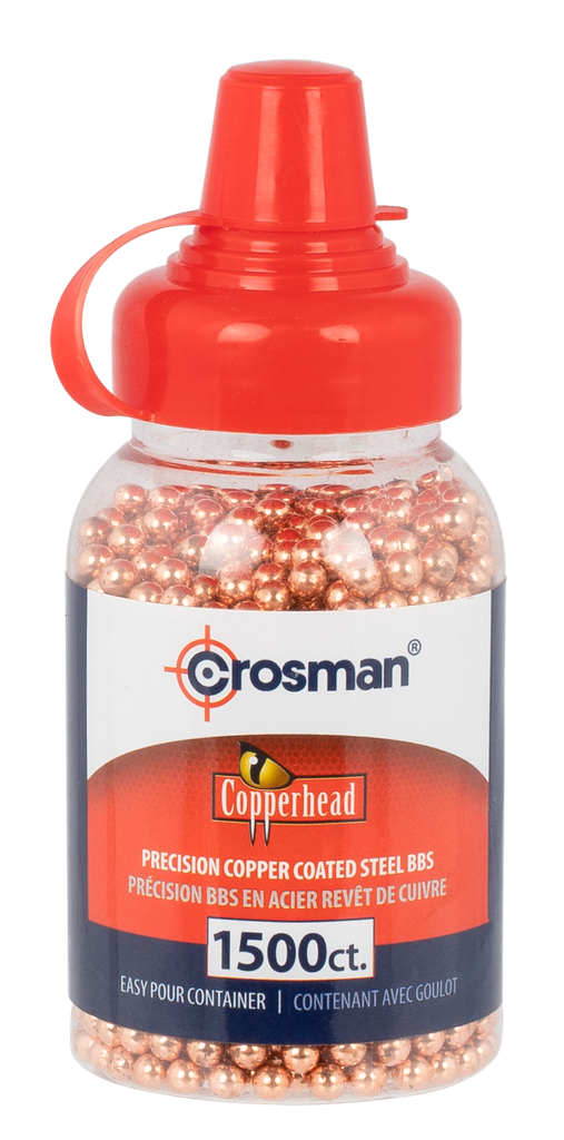 Crossman Copperhead .177 BB's, 1500 Count