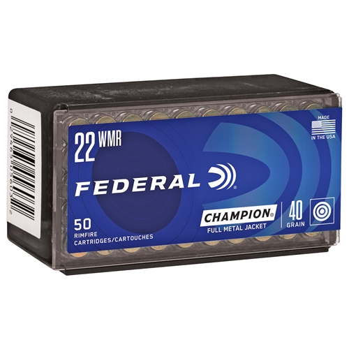 Federal Champion .22 Magnum 40gr FMJ