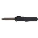 Templar Slim Aluminum Rubber D2 3.16" OTF Dagger