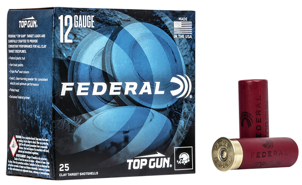 Federal Top Gun 12 Gauge #8, 2 3/4"