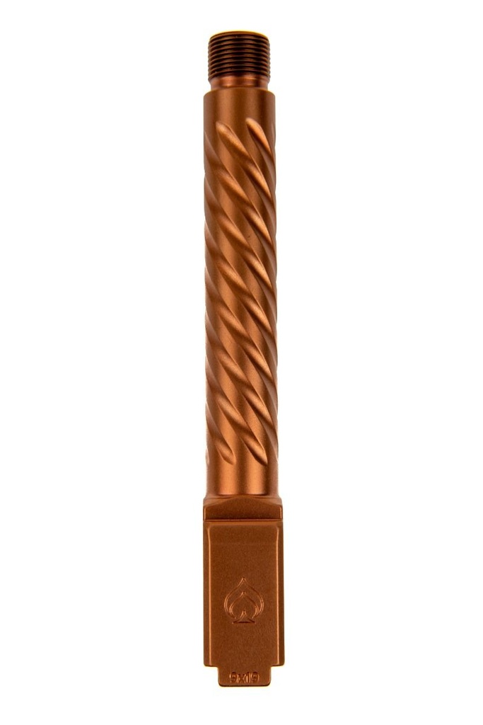 Ballistic Advantage Glock 17 Gen 5 Threaded Barrel - Copper Spiral Fluted