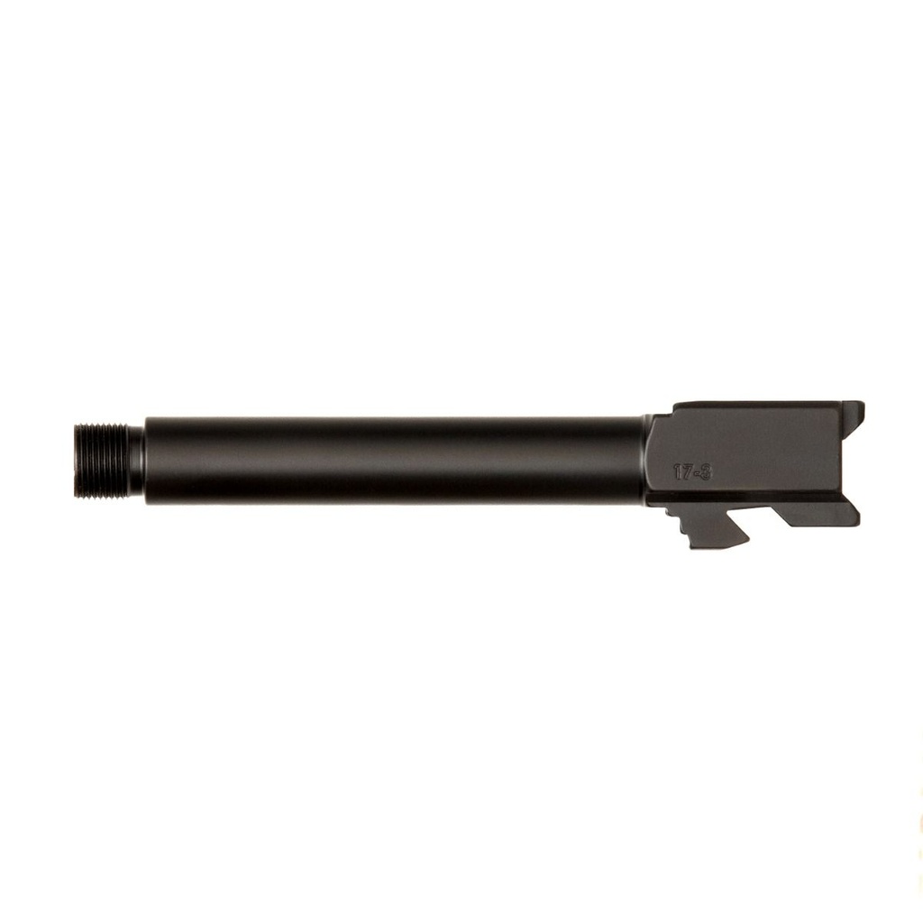 Ballistic Advantage Glock 17 Gen 3-4 Threaded Barrel - Black Non Fluted