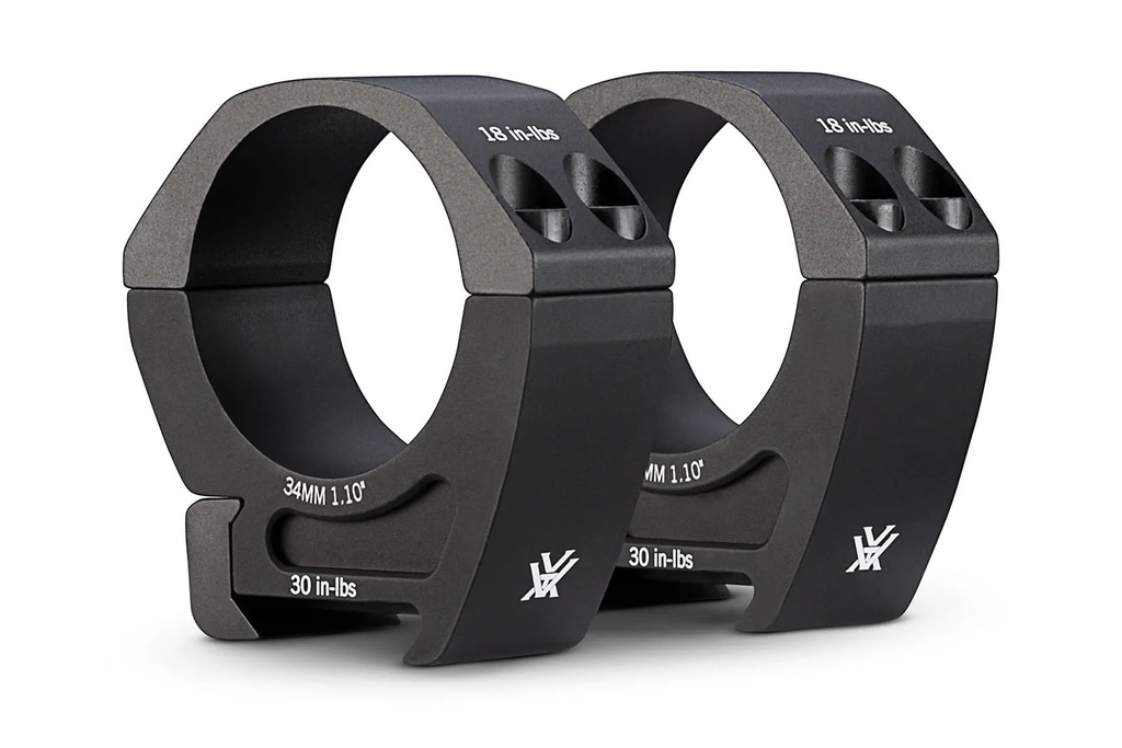 Vortex Pro Series 34mm High Rings - High