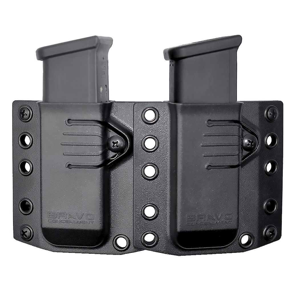 Bravo Concealment Double Magazine Pouch - Doublestack 9mm
