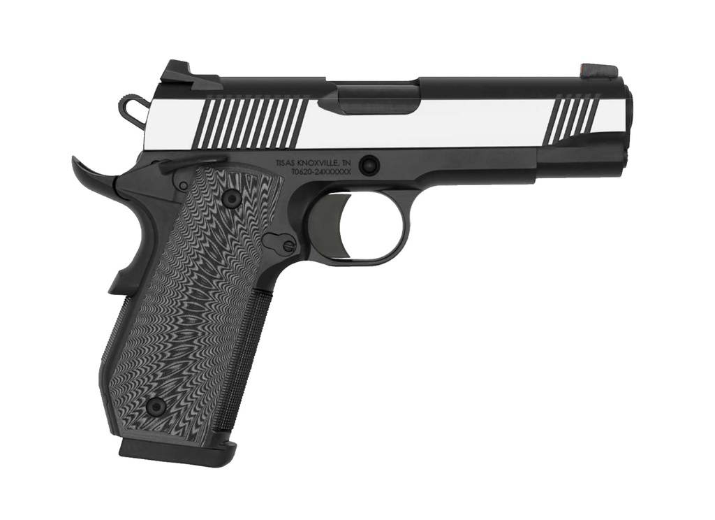 Tisas 1911 C10 Yukon 10mm 4.25" Stainless & Black