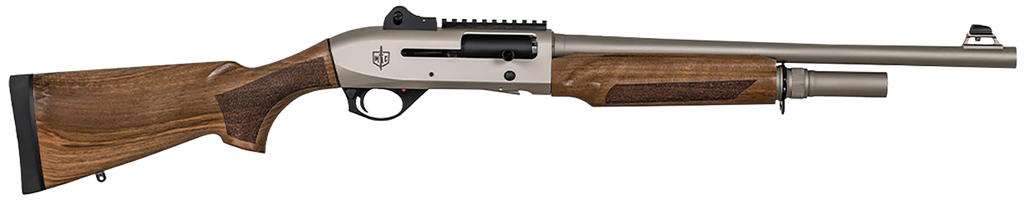 MAC 2 Marine Tactical Nickel w/Wood Furniture 18.5" 5+1