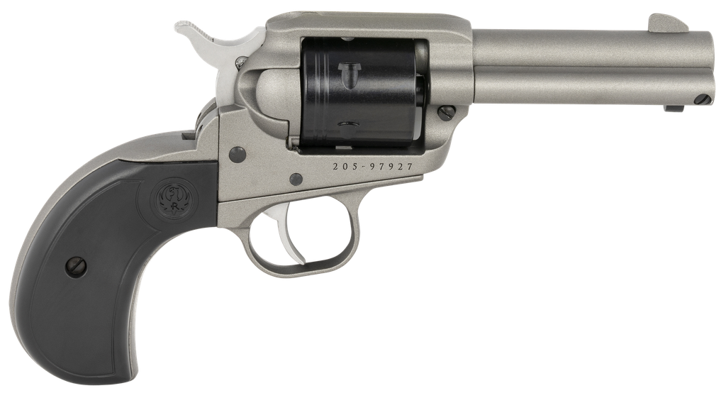 Ruger Wrangler .22 LR 3.75" Birdshead Grip - Silver Cerakote