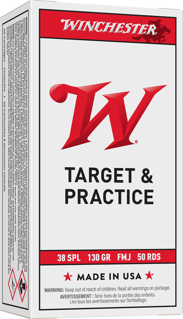 Winchester .38 Special 130gr FMJ