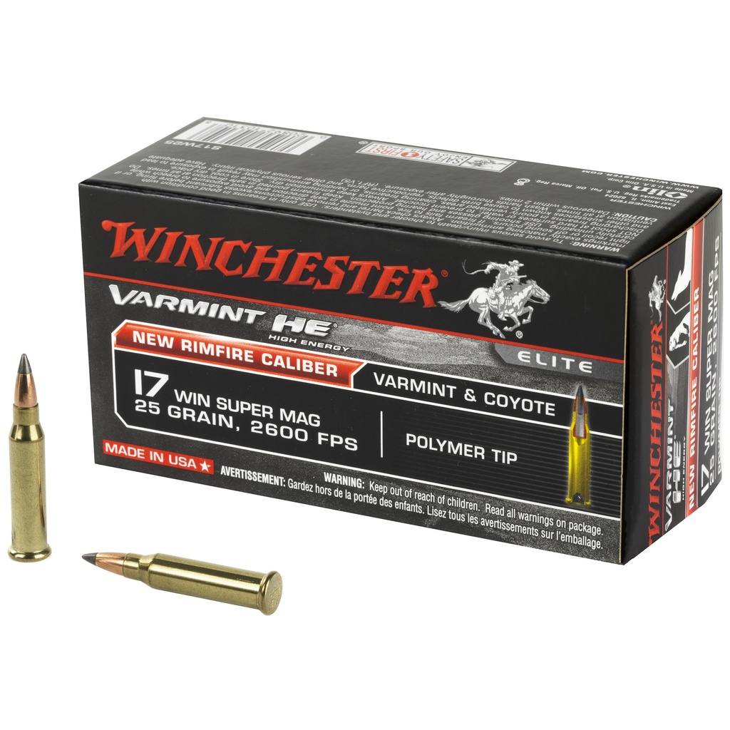 Winchester Varmint HE 17WSM 50rd