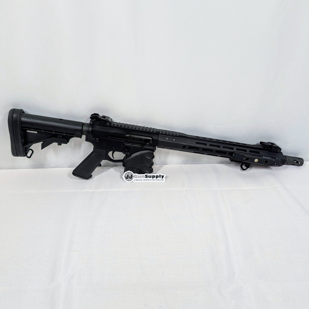 Del-Ton DTI-15 w/ BCA Side Charging .450 Legend Upper, Light/Laser and Iron Sights