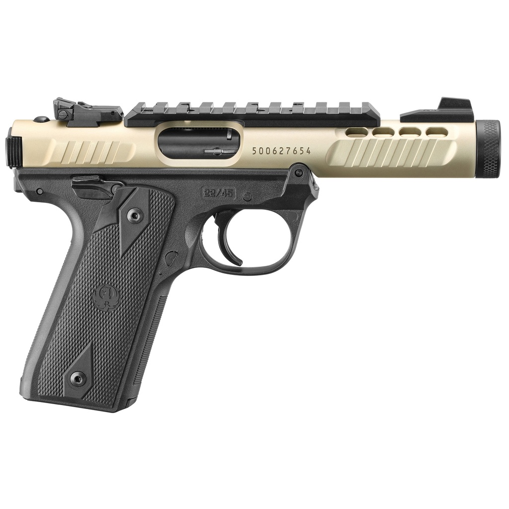 Ruger MK IV Lite 22LR 4.4" Champagne