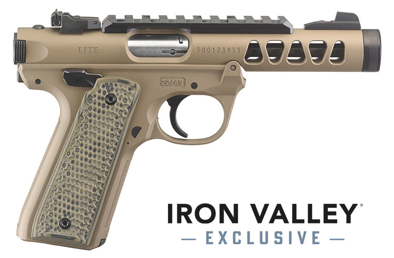 Ruger MK IV Lite 22LR 4.4" FDE