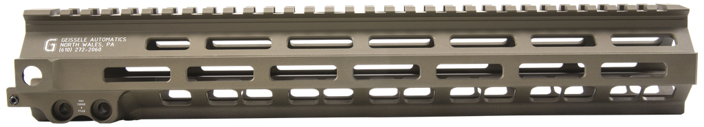 Geissele Automatics MK8 Super Modular Rail AR15 13.50" - Desert Dirt Aluminum