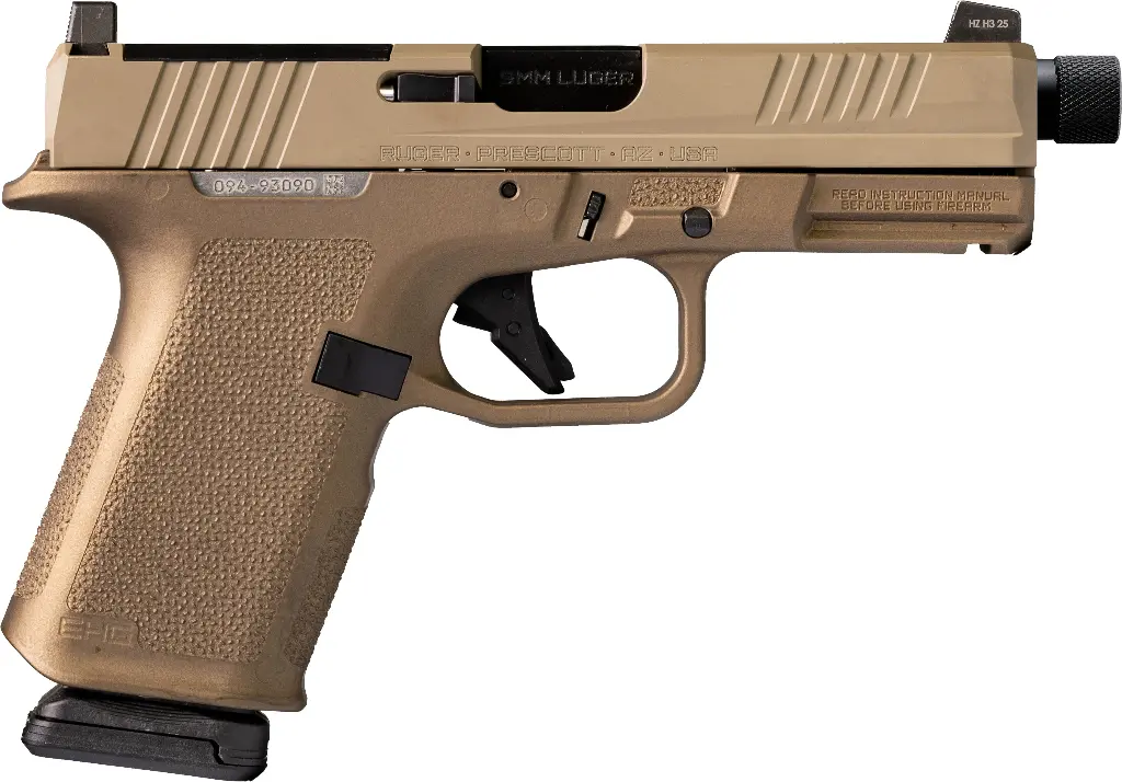 Ruger RXM 9mm 4.5" Threaded Barrel - FDE