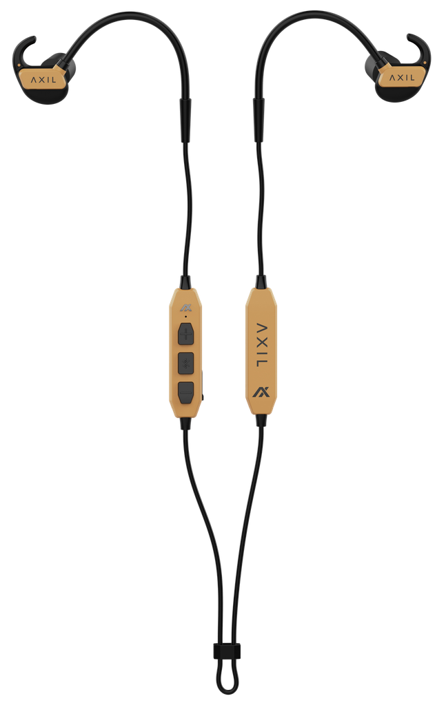 AXIL GS-X 3.0 Tan Wireless Earbuds