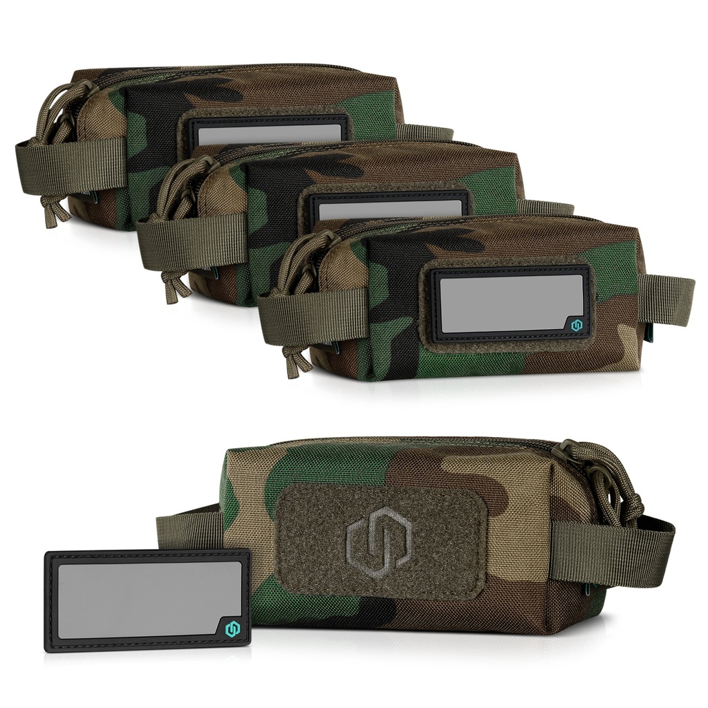Savior Mini Loose Sac Ammo Bag 4 Pack - M81 Woodland