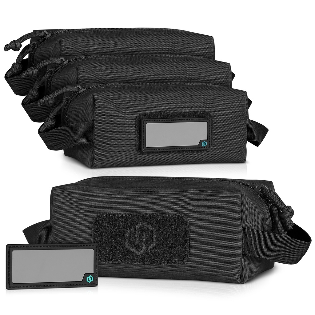 Savior Ammo Bag Loose Sac 4 Pack - Obsidian Black