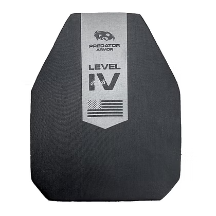 Predator Level IV 10x12 Ceramic Armor Plate