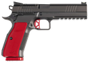 Dan Wesson DWX  9mm 5" - Red Grips