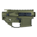 SanTan Tactical STT-15 Ambi Pillar Billet Receiver Combo - Anodized OD Green