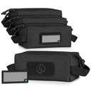 Savior Ammo Bag Loose Sac 4 Pack - Obsidian Black